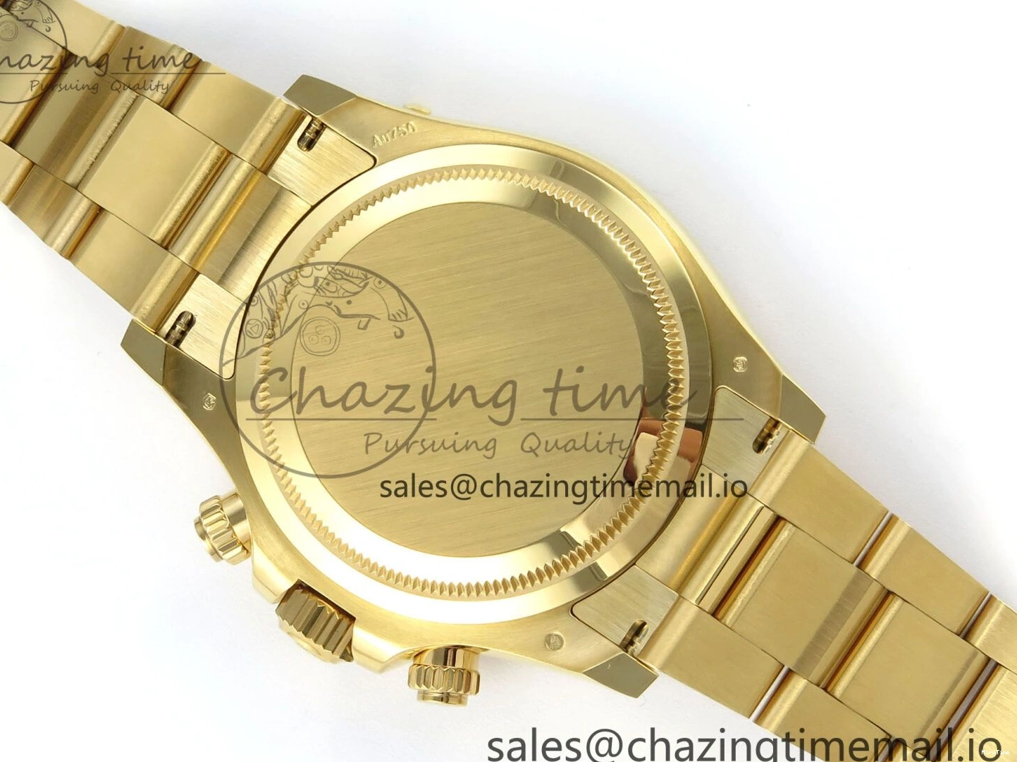 MiroTime 0123 TimelessDesign Daytona 126508 APSF 1:1 Best Edition Black Dial on YG Braclet SH 742